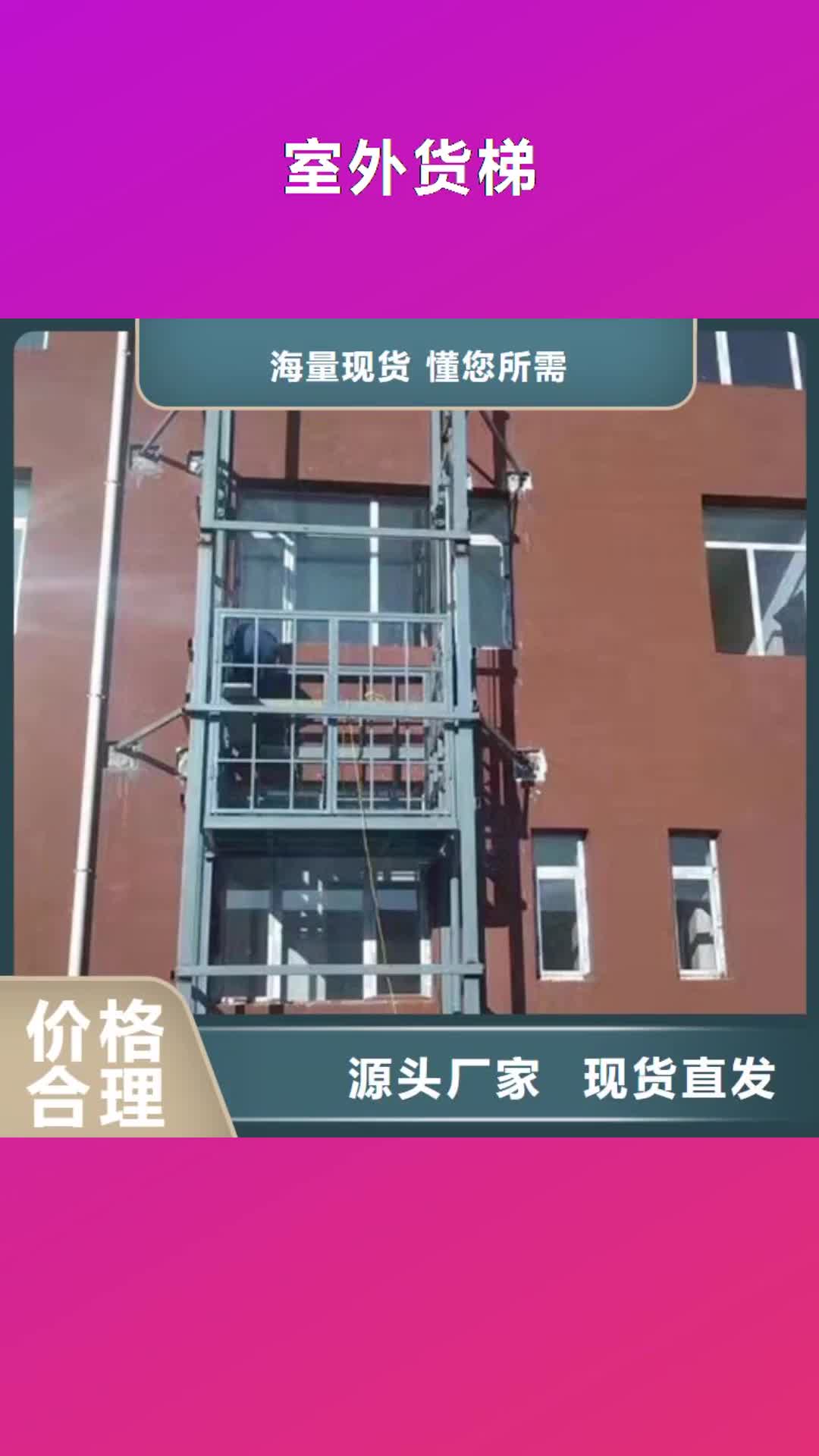 【滁州 室外货梯-仓储厂房货梯哪家好优选好材铸造好品质】