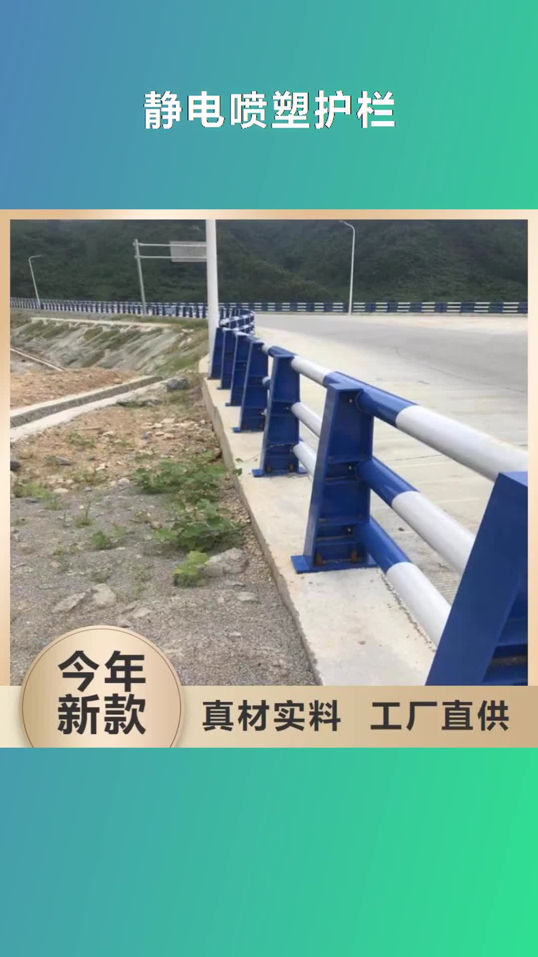 【宁夏 静电喷塑护栏 不锈钢复合管栏杆厂家自营】