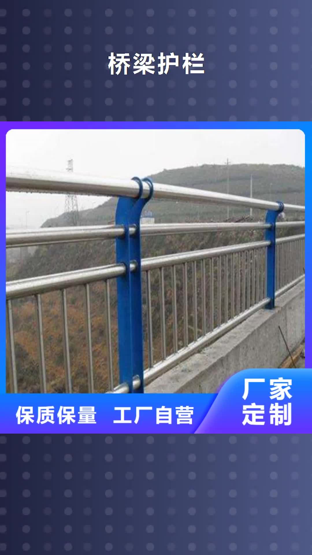 【廊坊 桥梁护栏 不锈钢复合管护栏加工定制】