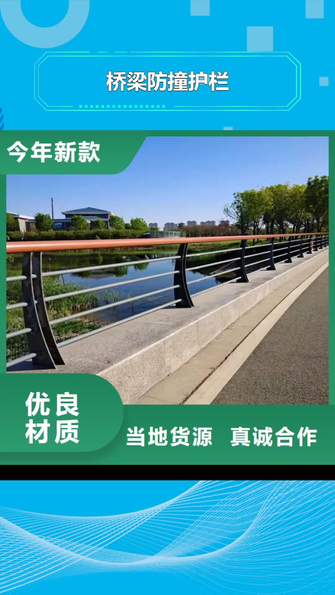 咸阳 桥梁防撞护栏 【不锈钢立柱】品牌大厂家