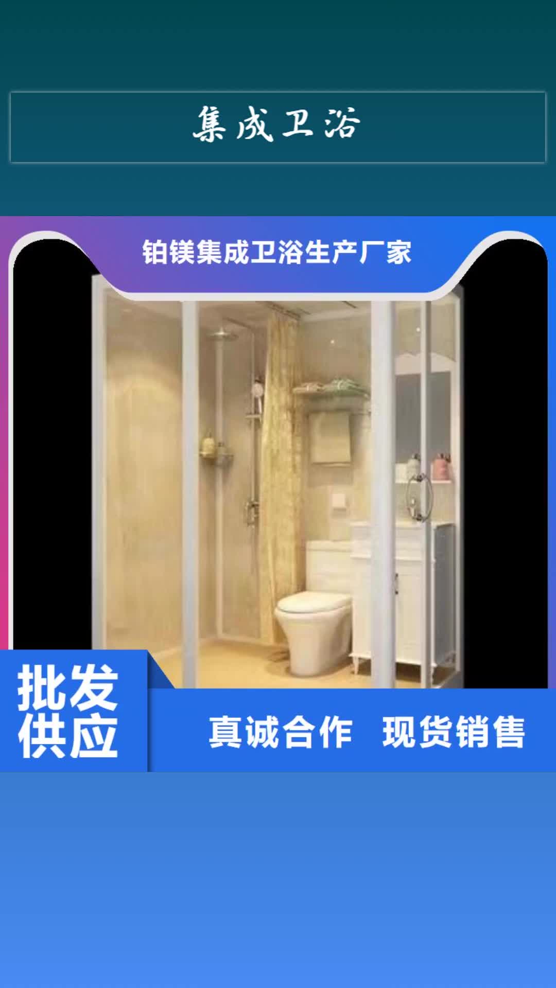 浙江【集成卫浴】-玻璃隔断卫生间供货及时